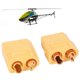 thumbnail image 1 of Conectores Macho Hembra XT60, Conector XT60, Adaptador De Enchufe Conectores Macho Hembra Pieza De Repuesto De Juguete Para Batería RC Lipo Cergrey Amarillo, 1 of 8