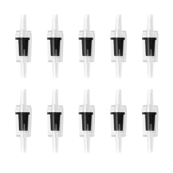 One Way Check for Valve 4mm Stomatal Diameter Air Pump Plastic Stop Check Valves