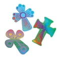 thumbnail image 2 of Colored Cross Magic Scratch - Craft Supplies - 24 Pieces, 2 of 5