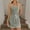 Green, variant on ClodeEU Women's Striped Sleeveless Crewneck Mini Tank Dress ,Casual Summer Dress Blue,Womens Plus L