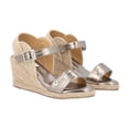 thumbnail image 1 of Sandalia De Plataforma Confort Turkia Con Yute Natural Napa Metálica Inox Para Mujer, 1 of 5