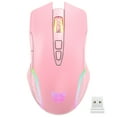 thumbnail image 1 of Wireless Ergonomic RGB Gaming Keyboard Rechargeable Backlit Design for PC Laptop Computer Users, 1 of 2