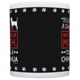thumbnail image 3 of ThisWear Dog Lover Gifts Watch Your Mouth This is a Chihuahua Funny Dog 11 ounce Coffee Mug Black, 3 of 4