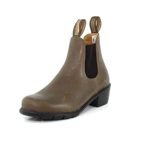 Blundstone Womens Boots - Blundstone Womens Heeled Antique Taupe Boot - 4 UK