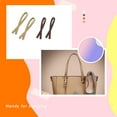 thumbnail image 4 of Toystoory Correa de bolso de repuesto de cuero extraíble, bolso decorativo de Color sólido, reparación de cinturón, cartera, mango de moda, Artesanía Beige, 4 of 6