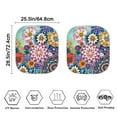thumbnail image 4 of Binienty Boho Mandala Windshield Sun Visor for Car Front Window Foldable 2 Pieces Car Shield Sun Protector Heat Reflector-Keep Your Vehicle Cool, 4 of 7
