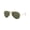 Polished Arista Gold - Frame | Polarized G-15 Green Lens, variant on RB3025 AVIATOR CLASSIC Pilot Shape Sunglasses Polished Arista Gold Frame | Polarized Brown Lens 58mm