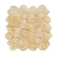 thumbnail image 4 of Natural New Zealand Sheepskin Octo Rug | Pink | 7'x5.5', 4 of 5