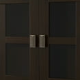 thumbnail image 3 of Simpli Home Artisan 38 inch Wide Solid Wood Transitional Medium Storage Cabinet in Tobacco Brown, 3 of 11