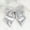 Silver, variant on Large Glitter Christmas Bow, 10 Inch Sequin Wreath Bow for Xmas Tree, Christmas Tree Topper Decorations, Glitter Bow Ties, Elegant Bowknot Ornaments for Christmas Party Supplies (Silver)