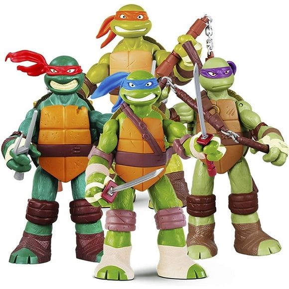 Ninja Turtle Toys Action Figures Ninja Turtles Toy Set , TMNT 4 Pieces Set