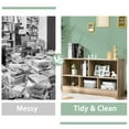 thumbnail image 6 of Giantex Toy Storage Organizer, 5-Section Storage Cabinet, Wooden Display Book Shelf, Natural, 6 of 10