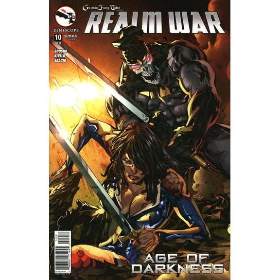 Grimm Fairy Tales Presents Realm War Age of Darkness #10A VF ; Zenescope Comic Book