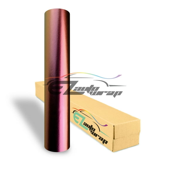 EZAUTOWRAP Chameleon Gold Car Vinyl Wrap Vehicle Sticker Decal Film Sheet Peel And Stick With Air Release Technology Decoration Wallpaper