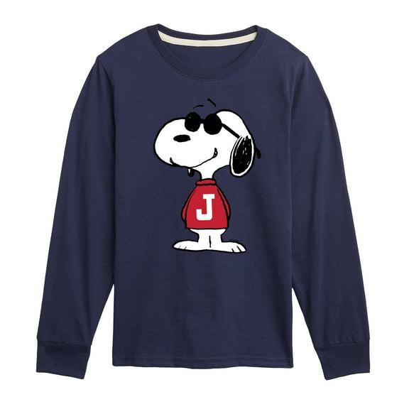 Peanuts - Joe Cool Pose - Toddler & Youth Long Sleeve Graphic T-Shirt
