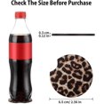 thumbnail image 3 of 2.56 Inch Leopard Car Coasters for Drinks Women Neoprene Cup Coaster Absorbent Rubber Car Cup Pad Mat Car Accessories for Car Living Room Kitchen Offi, 3 of 4