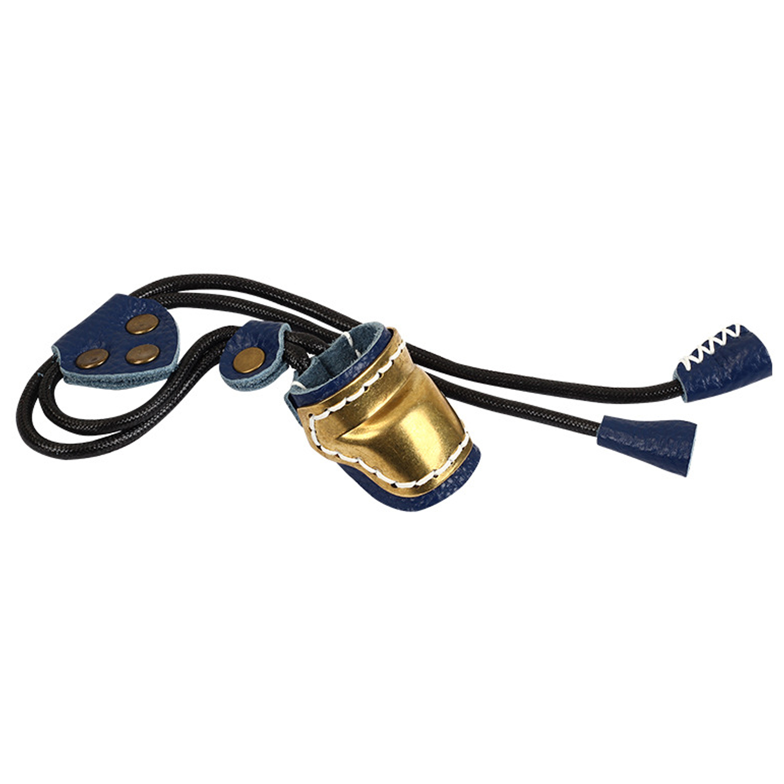 Archery Thumb Ring Protector Shooting Glove Leather Soft Brass Cow Skin