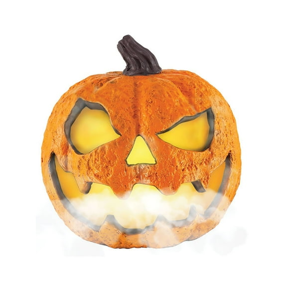 BuySeasons 10.25" Orange and Yellow Jack-O-Lantern Mister Halloween Decor