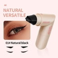 thumbnail image 4 of Rotating Eyeliner Stamp Pen, Winged Cat Eye Liquid Eyeliner, Waterproof & Smudgeproof, Long Lasting, Beginner-Friendly Makeup, Black and Brown Eyeliner Stamp for Women, 1ml Makeup Organizers, 4 of 6