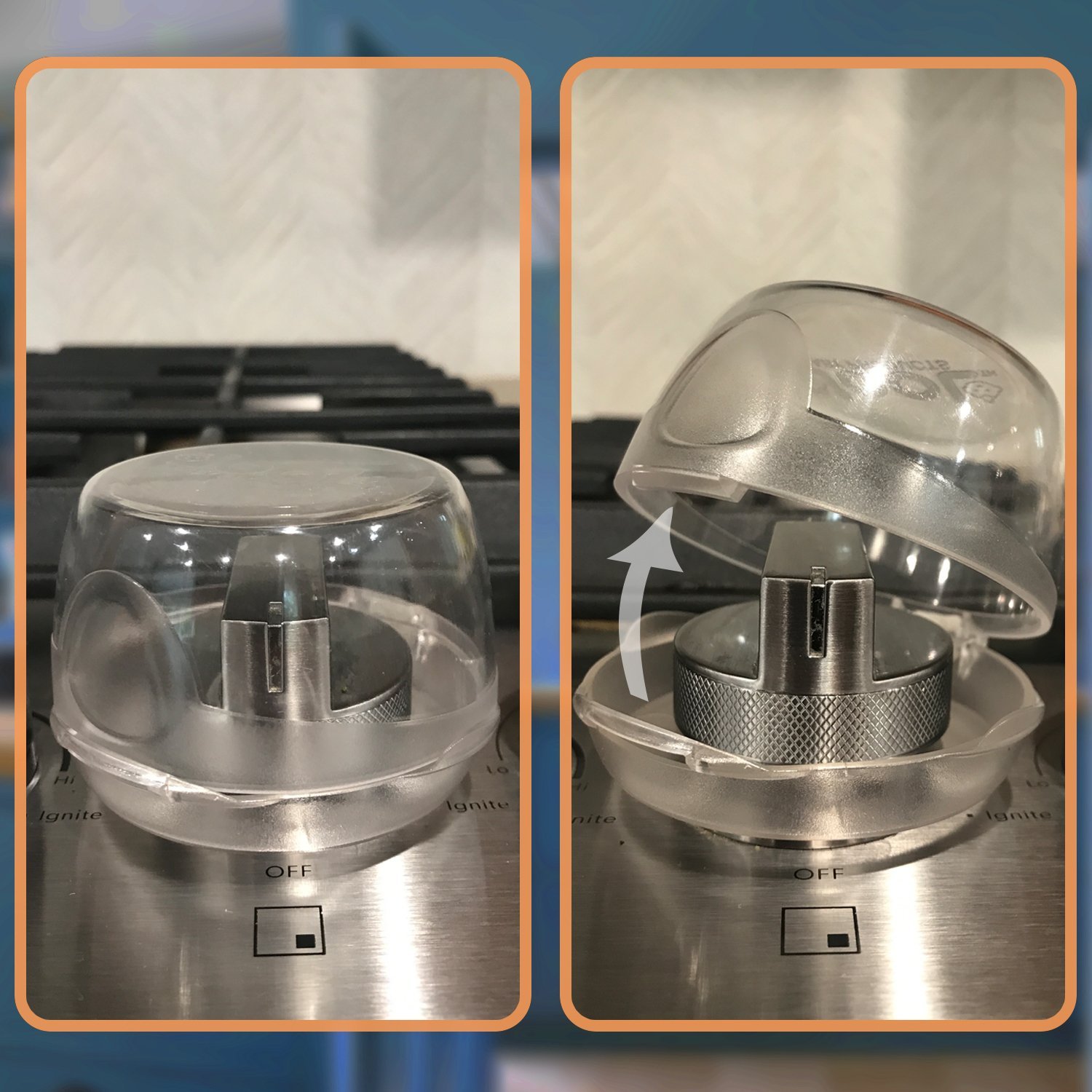 Jool Baby Stove Knob Covers Clear 5 Pack photo 6