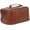 Wine, variant on Luxury Leather Men’s Toiletry Travel Bag – Handmade Shaving Kit with Waterproof Interior, Spacious Storage & Carry Handle – leather travel Kit Bag for Men & Women