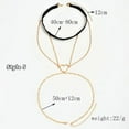 thumbnail image 4 of QQTDFG Thigh Chain Heart Leg Chain Bikini Body Accessories Multi-layers Leg Body Chain-Style 3-Gold, 4 of 8