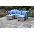 thumbnail image 4 of Lakeview 5-Piece Sectional Set in Blue, 4 of 7