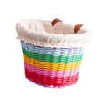 thumbnail image 5 of funtasica Kids Bike Basket Front Decoration Handlebar Basket Accessories Detachable Front Basket for Children Kids Boys L with Lining Cloth, 5 of 8