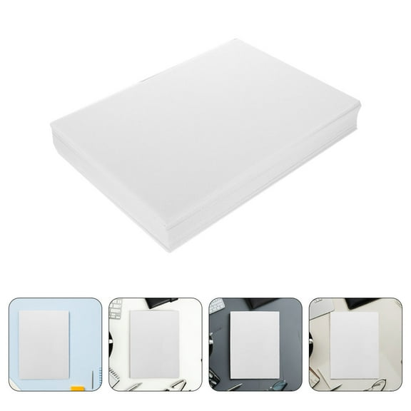 LOLIPPYY 20Pcs Foam Printing Plates for Printmaking Arts White Foam Board Set