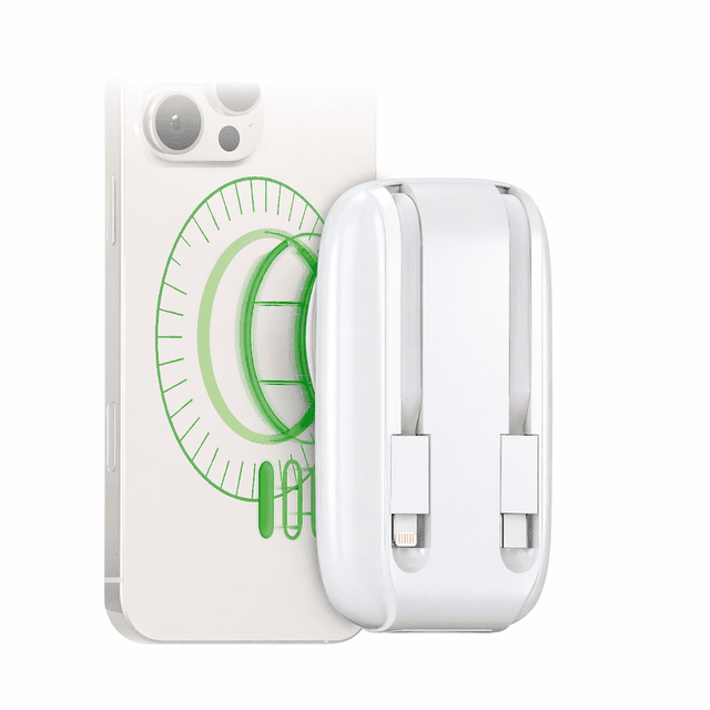 Hypergear Batería Portátil MagGrip 5K Magnética 15W blanco CH