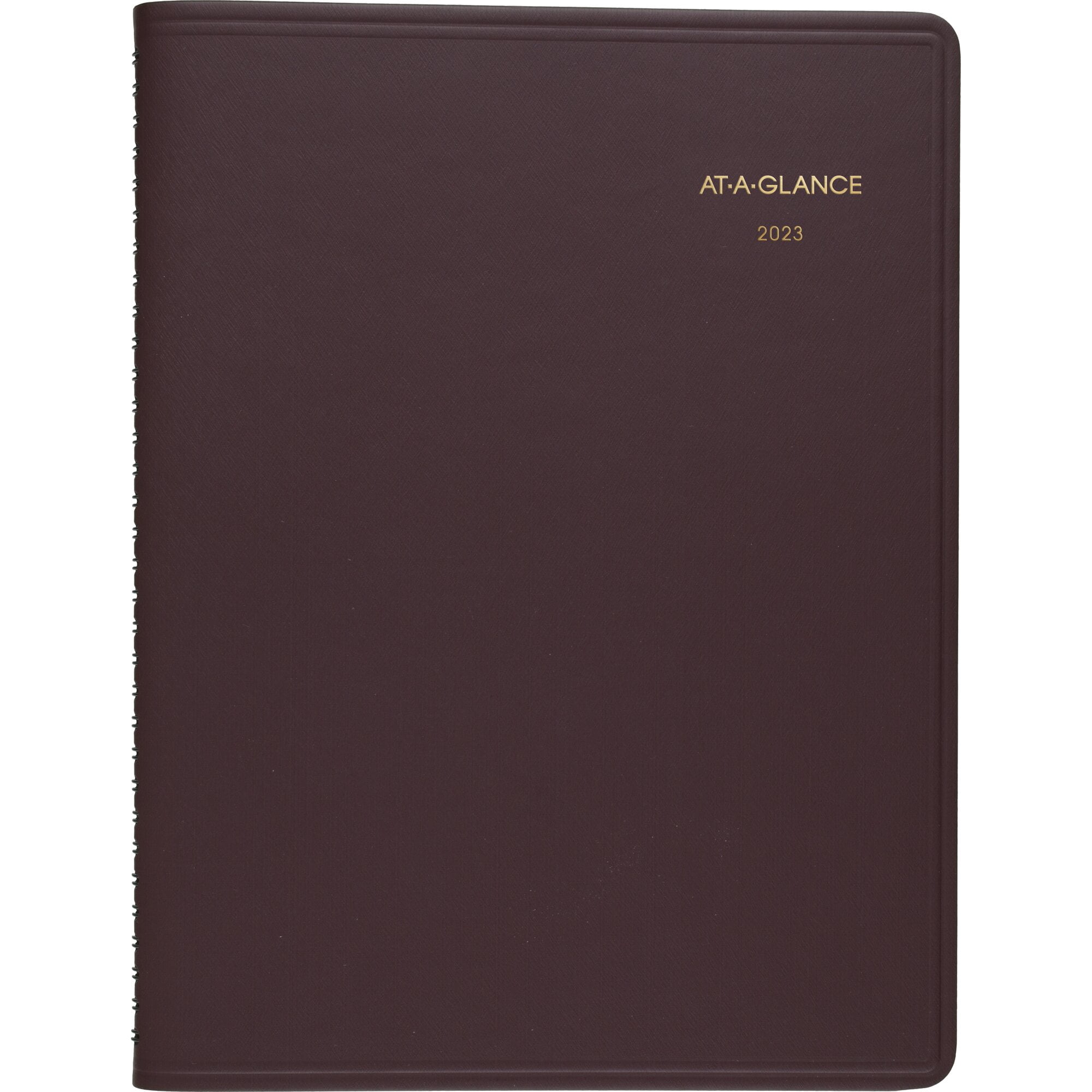 AT-A-GLANCE 2023 Weekly Appointment Book Planner, Winestone, Large, 8 1/4' x 11'