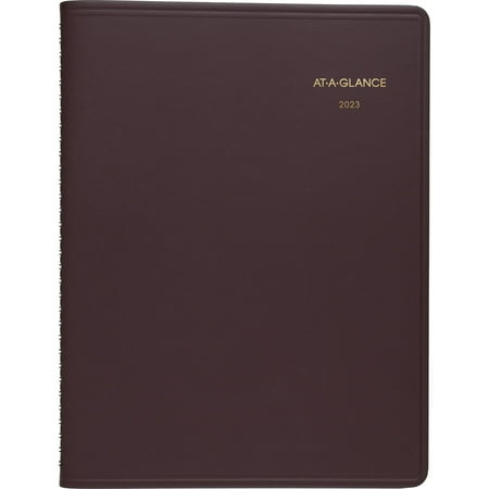 UPC: 0038576762138 | AT-A-GLANCE 2023 Weekly Appointment Book Planner  Winestone  Large  8 1/4  x 11