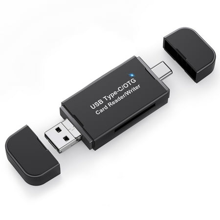 juguse Card Reader Memory Adapter USB Splitter Multipurpose Computer ...