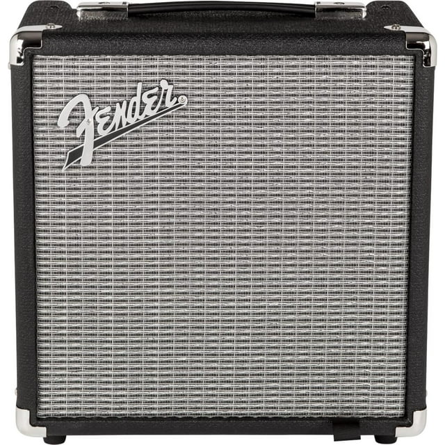 Fender Amplificador de Bajo Eléctrico Rumble 15 (V3), Black and Silver, 120V