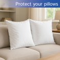 thumbnail image 2 of Juego de 2 protectores de almohada Four Seasons Essentials, tamaño europeo, 2 of 8