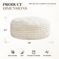 thumbnail image 2 of Puf Hobestluk con relleno para adultos (blanco, 150 cm), 2 of 8