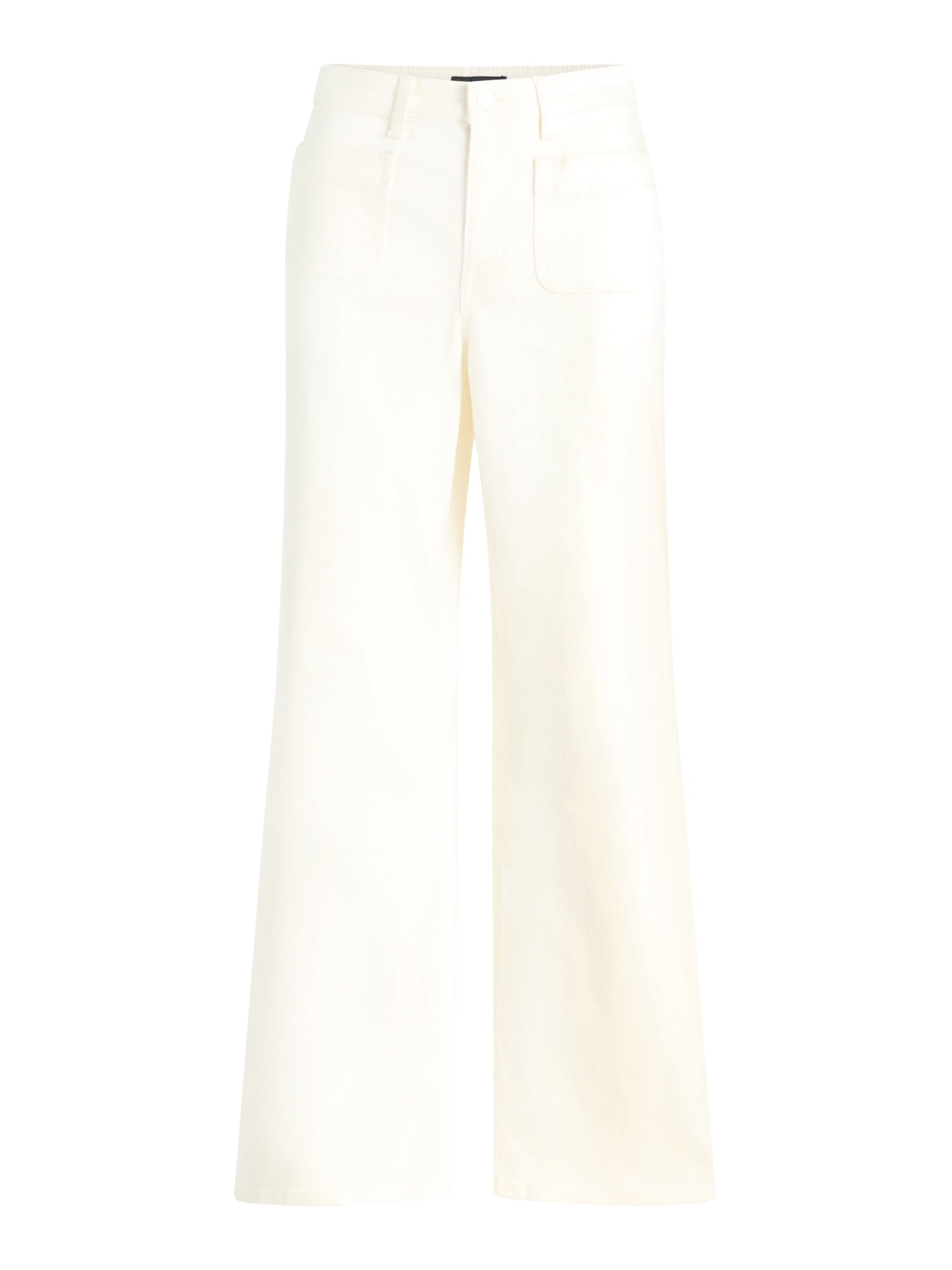 Free Assembly Women's and Women's Plus Wide Leg Jeans with Patch Pockets, 30", 32", and 34" Inseams, Sizes 0-26 Plus