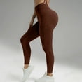 thumbnail image 6 of Hilenly Ribbed Leggings for Women High Waisted Tummy Control Leggings Stretch Soft Yoga Pants Butt Lifting Workout Pants, 6 of 8