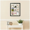 thumbnail image 2 of ArtToFrames Collage Photo Picture Frame with 9 - 4x6 Openings, Framed in Black with Alabaster and Black Mats (CDM-3926-213), 2 of 8