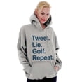 thumbnail image 4 of Lie Golf Repeat Hoodie Sweatshirt Women Men Brisco Brands M, 4 of 6
