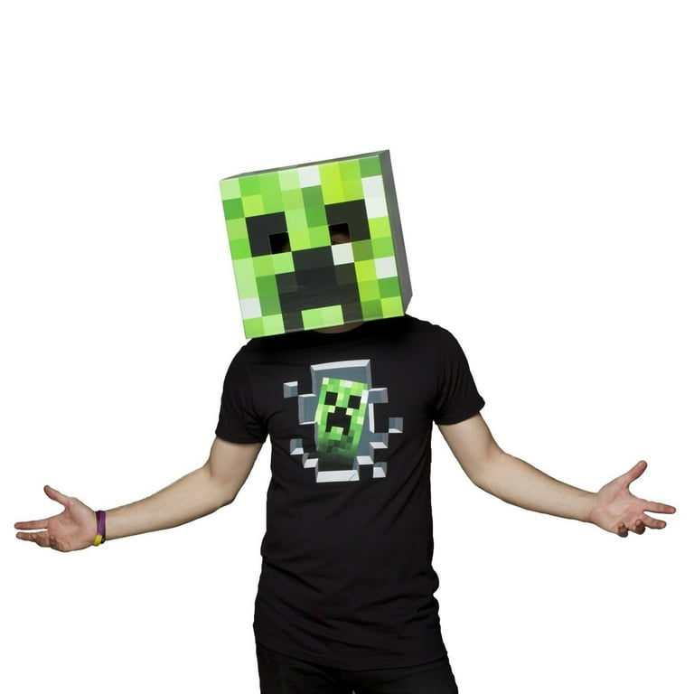BUY Minecraft Creeper Head Mask Costume