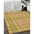 thumbnail image 3 of Ahgly Company Machine Washable Indoor Square Transitional Metallic Gold Area Rugs, 6' Square, 3 of 7