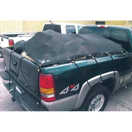 Erickson 57058 Heavy Duty Black Mesh Tarp - Cut Size: 10x12ft.