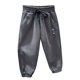 thumbnail image 1 of Odeerbi 3-12 Años Niños Pantalones de Algodón Entrenamiento Deportes Pantalones de Jogger Primavera Casual Elástico Cintura Cordón Joggers, 1 of 7