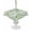 LightGreen, variant on Outdoor Tablecloth with Umbrella Hole for Patio/Picnic/Party/Camping, Green Leaves Waterproof Table Cloth Round Cover Washable, Elegant Pastoral Summer Botanical Rustic (Dia 54")