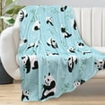 thumbnail image 3 of Yibo RosieLily Yibo Blanket Yibo Throw Blanket Dog Throw Blankets Fleece Dog Blanket for Couch Kids Dog Print Blanket for Adults Kids Warm Fuzzy Throw Blanket for Couch Sofa Bedroom, 3 of 7