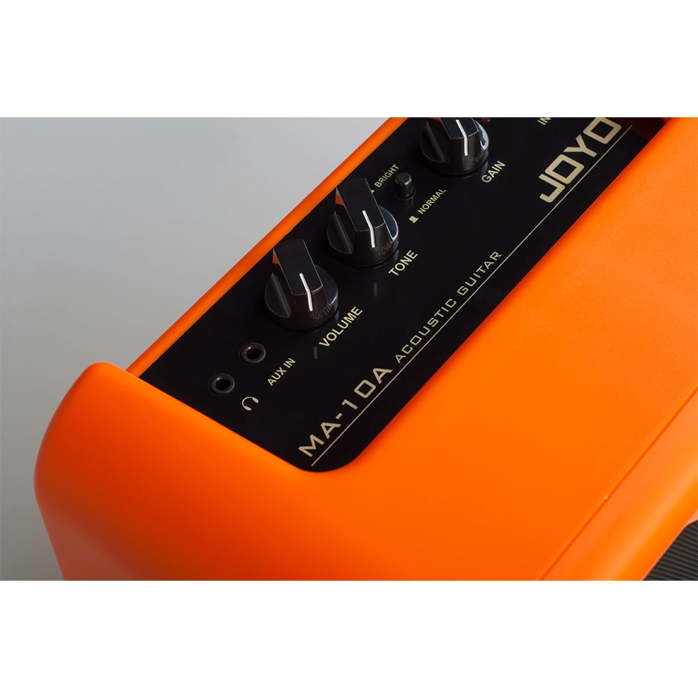JOYO MA-10A 10W Small Acoustic Guitar Amplifier Portable Mini Guitar Practice Amp Dual Channel