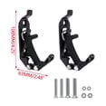 thumbnail image 2 of Heavy Duty Metal Rubber Shovel Mount Kit for Truck, Garage & Vehicle Tool Organization with Secure Grip for Axes, Rakes and Hammers, 2 of 6
