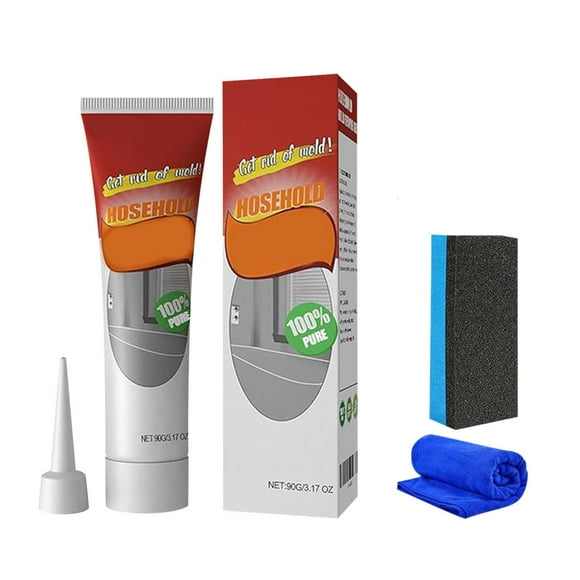 Gel removedor de limpiadores domésticos de alta penetración Adecuado para huecos de azulejos de baño y cocina Limpieza de paredes Fórmulas seguras que no dañan las superficies Gel eliminador de moho
