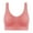 Watermelon Red, variant on XMMSWDLA Seamless Sports Bra Wirefree Yoga Bra with Removable Pads for Women Swim Bra Bras for Older Women